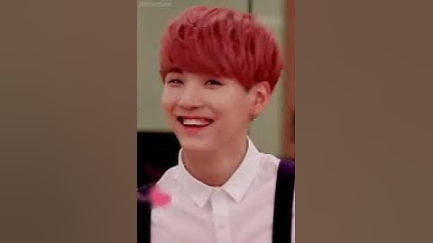Nụ cười ngọt hơn đường - SUGA (BTS)