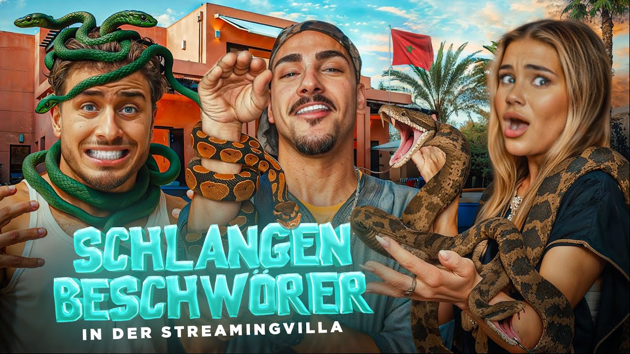 ICON 6 KÜNSTLER KRIEGT PANIK WEGEN SCHLANGE 😱🐍