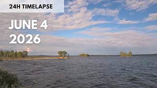 June 4, 2026 | 24h Timelapse | Swedish Lapland