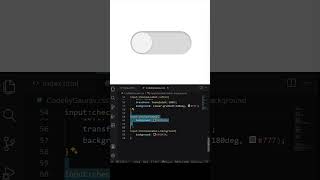 Dark & Light Mode Toggle 🌙☀️ | HTML CSS JavaScript #shorts #html #css #uidesign
