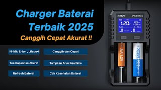 Charger Baterai Canggih, Cepat dan Akurat Terbaik 2025 XTAR VX2 PRO screenshot 1