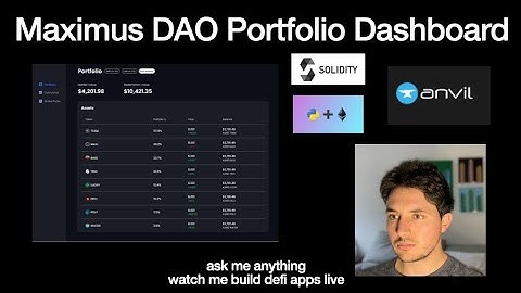 How to build a crypto portfolio tracking web app with python