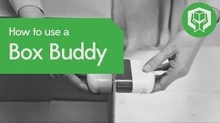 How to use a Box Buddy - an innovative tool for punching hand-holes into cardboard boxes