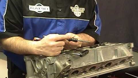 Valve Guide Repair Sleeves Demo Part1