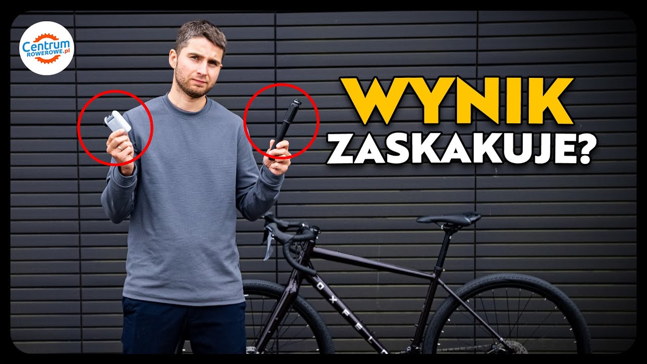 NAJSZYBSZY SPOSÓB na Pompowanie Koła Rowerowego | TEST