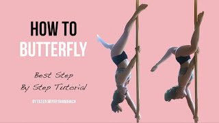 How to Butterfly I Butterfly Pole Dance Tutorial for Intermediate Level I Pole Dance Butterfly