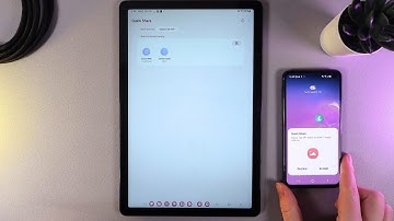 How to Use Nearby Share on Samsung Tab A9+