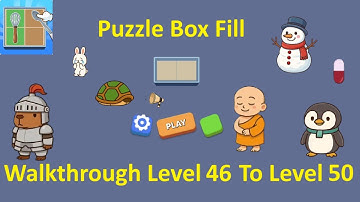 Puzzle Box Fill Walkthrough Level 46 To Level 50