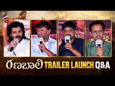 Ranabaali Trailer Launch Q&A | Vijay Deverakonda | Rashmika Mandanna | Rahul Sankrityan | TFN