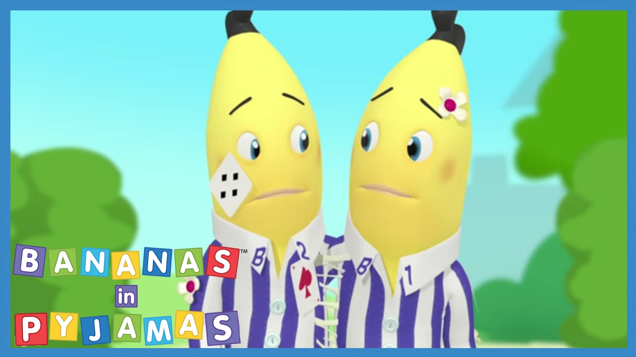 Glued Banana's - Bananas in Pyjamas Official