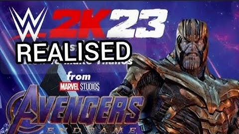 Wr3d 2k23 New mod REALISED with all new features avengers and many more