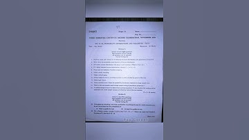 #3rdsem #stati #2020 #previousyearquestionpaper #psycorner #calicutuniversity #bscpsychology