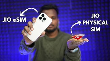 How to Convert Jio Physical SIM to eSIM on iPhone | iPhone eSIM Activation