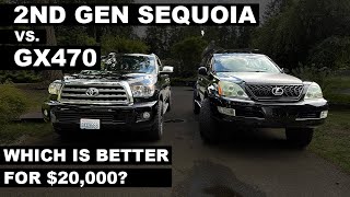 Which is the better $20,000 rig? Lexus GX470 or Toyota Sequoia