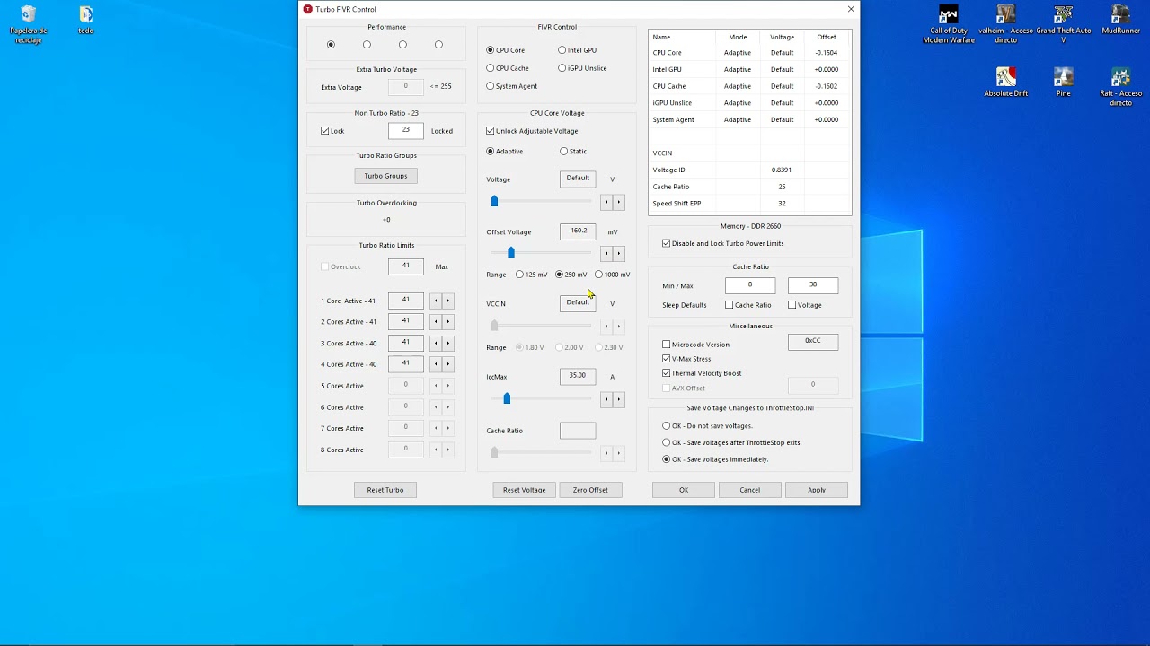 undervolt acer nitro 5 AN515-54