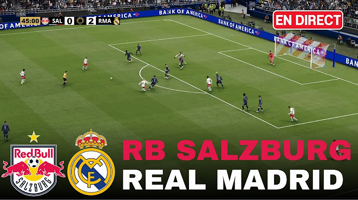 🔴 SALZBOURG vs REAL MADRID - En DIRECT 🔴 Coupe du Monde des Clubs | Match  simulation eFootball