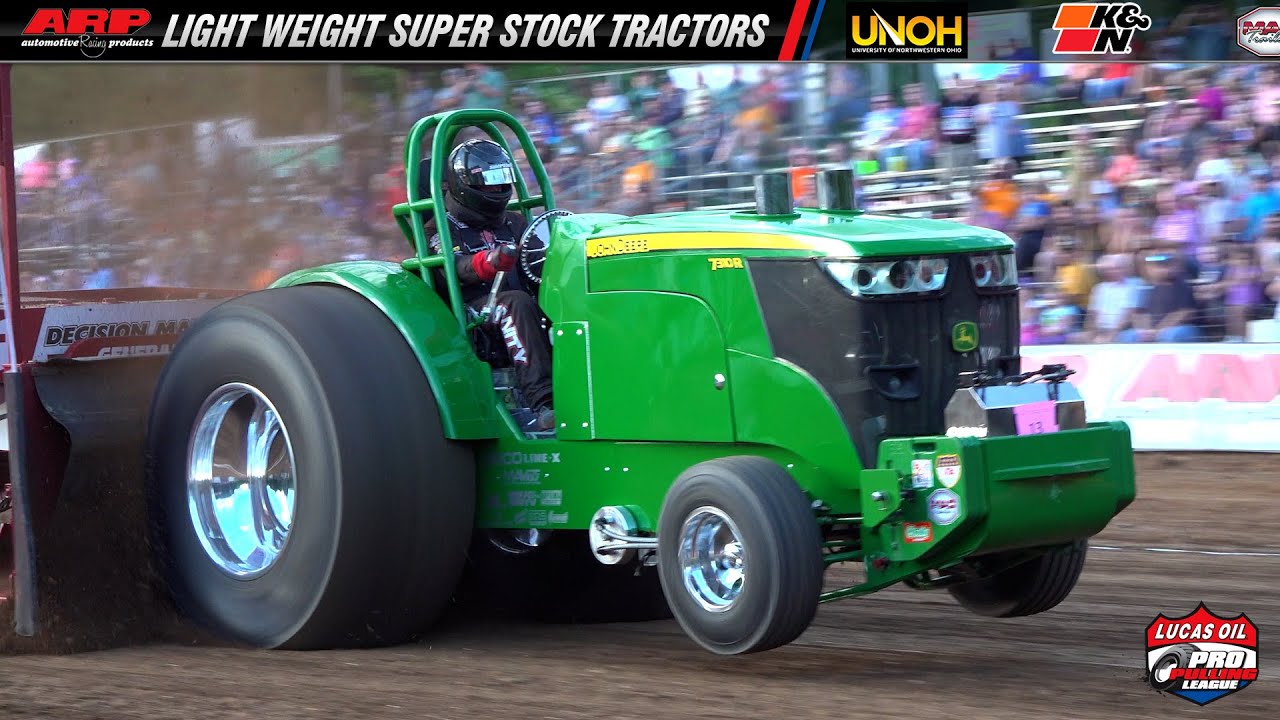 Pro Pulling League 2022 Friday winners at the Tennessee Valley Fair