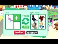 WHAT PEOPLE TRADE FOR A FLY RIDE FLAMINGO! *OMG* (crazy & Insane Trades)
