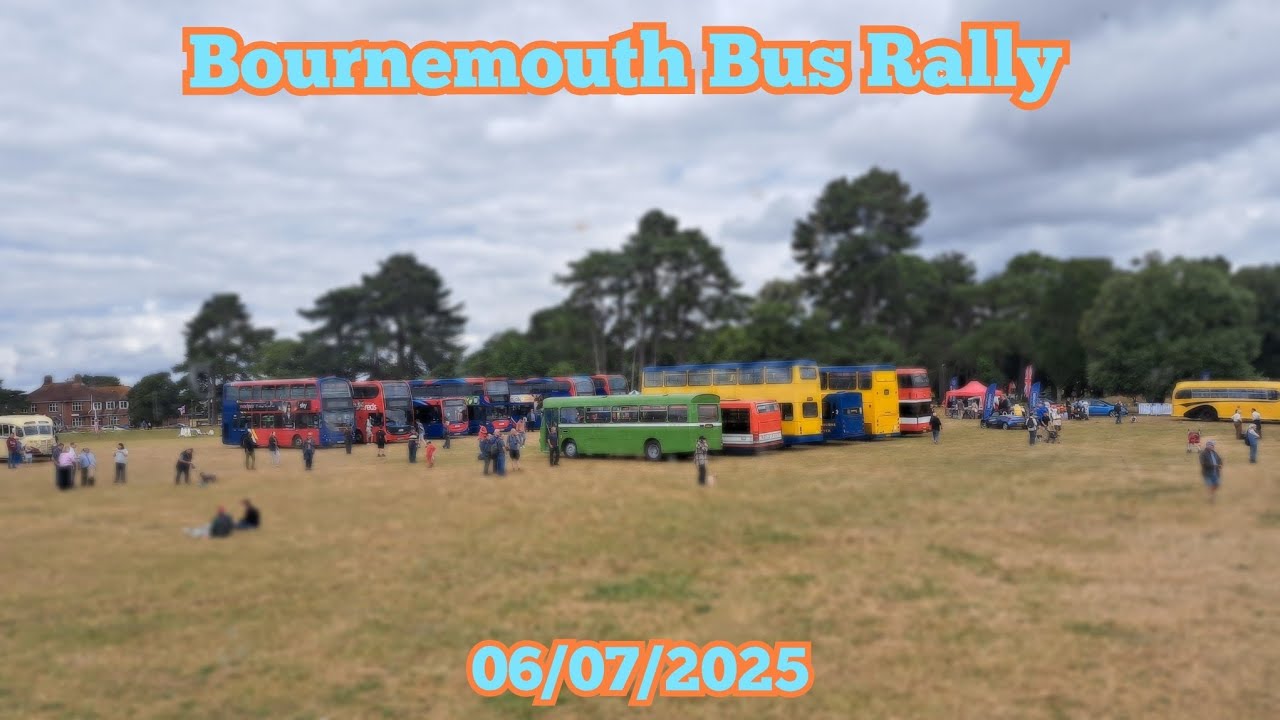 Bournemouth Bus Rally 2025 (06/07/2025)
