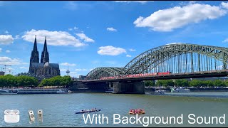 Cologne Cathedral (Kölner Dom) 4K Relaxing Spiritual Music + Natural Sound EP.12