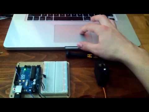 servo controlled with processing