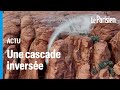 Un Drone Filme Une Impressionnante Cascade Inversée mp3