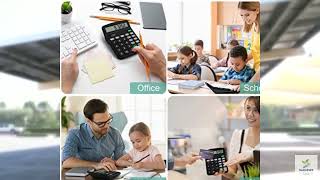 Review - TUSOMA Desktop Calculator, 12-Digit Solar Calculator with Large Display, Big Eas screenshot 2