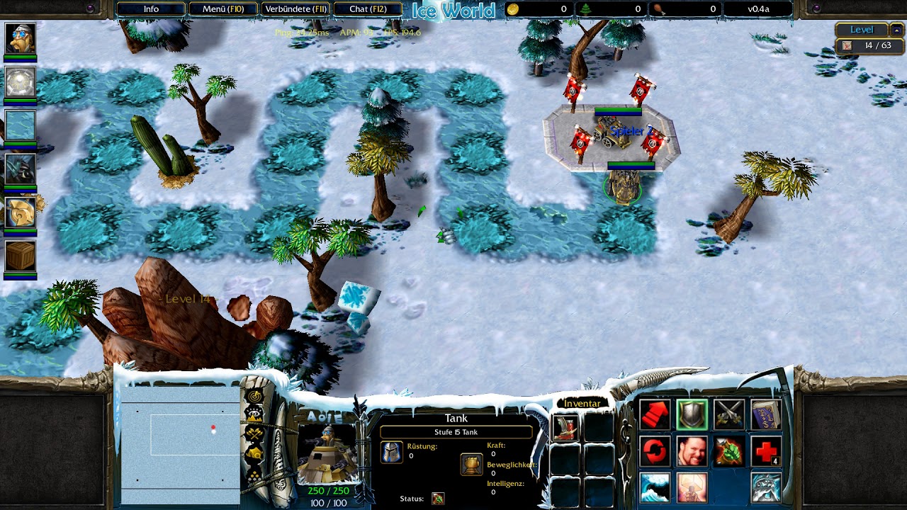 Warcraft 3 [Ice Escape New Ice] Solo Gameplay YouTube