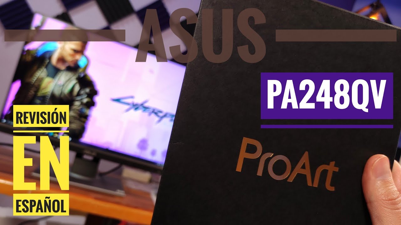 Asus ProArt PA248QV Unboxing mini 
