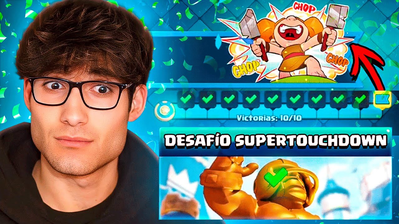 😂 BALE JUEGA EL DESAFÍO MÁS RANDOM EN CLASH ROYALE 🤯