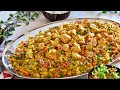 أرز بالخضار بنكهة الكاري وصفات غداء سهله وبسيطه وسريعه Rice With Vegetables And Chicken With Curry