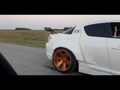 Honda против! / mazda rx8 1uz / rx8 ротор / subaru wrx / civic ej / genesis / chaser 1jzgte r154