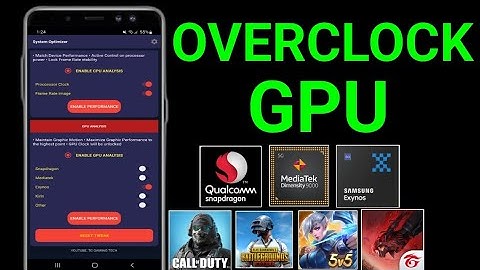 Overclock GPU Android No Root ! Boost Performance ! Max FPS Fix Lag