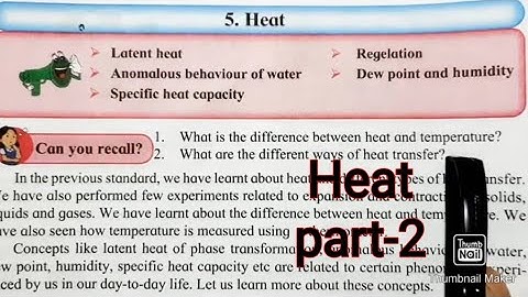 Heat Class10 Science-1 hope