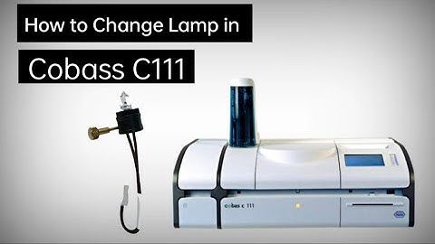 How to Change Lamp in Cobass C111 Roche Analyzer | C111 Chemistry Analyzer | Medical Laboratory Tec