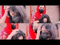 Brown long hair checking by noor