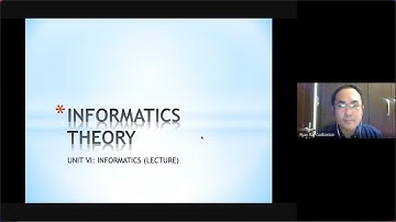 N-110 Nursing Informatics Lecture 3: Informatics Theory and Practice Applications