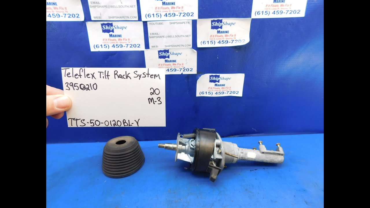 FOR SALE: Teleflex Tilt rack system 3950210 $50.00 M-3 - YouTube