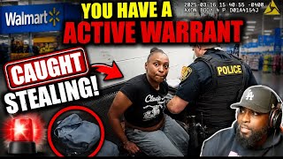 Walmart Thief Caught Shoplifting With A Active Warrant For Shop Lifting