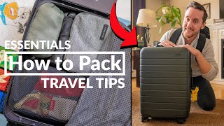 How To Pack Your Carry On Like a PRO! Travel ESSENTIALS & Packing Tips! (2022) ✈️ | Raymond Strazdas