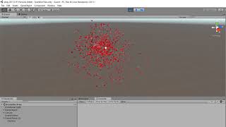 Tech demo for simple CPU flocking in Unity3d C#