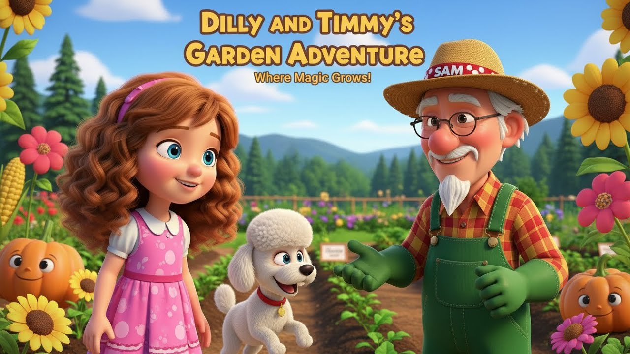 Kids Garden Adventure with Dilly & Timmy