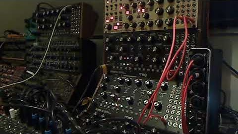Sahara project phase 1 Moog 2 x Mother-32 DFAM SubHarmonicon