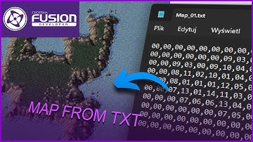 Tutorial MAP FROM TXT in Clickteam Fusion 2.5