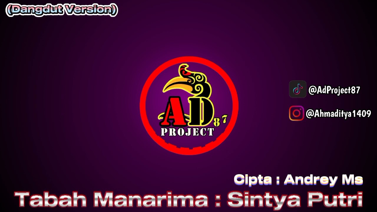 Tabah Manarima - Sintya Putri || Cipta : Andrey MS || (Dangdut Version)