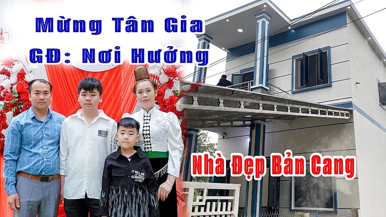 Обзор церемонии новоселья в Хуонг Бан Канг, коммуна Тхуан Чау.