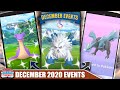 DECEMBER! FULL MONTH EVENT BREAKDOWN - KYUREM, SHINY LAPRAS, MEGA ABOMASNOW | Pokémon Go