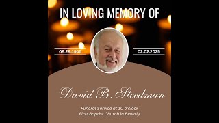 A Service in Memory of David B. Steedman