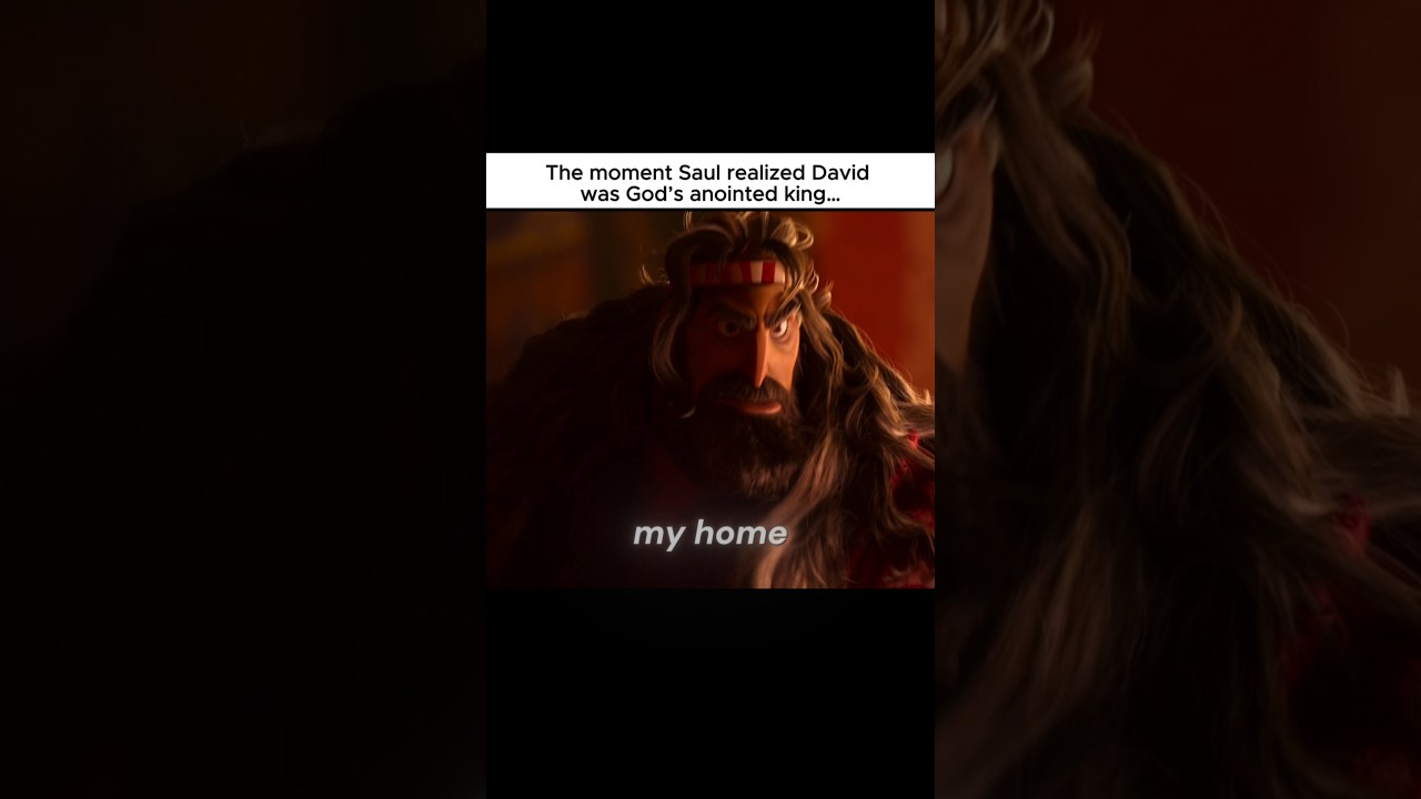 The moment Saul realized. David movie in theaters now! 
