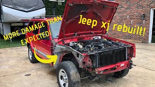 Rebuilding a  wrecked Jeep Cherokee part 1 by Handy Andy Projects 3,913 views 3 years ago 21 minutes